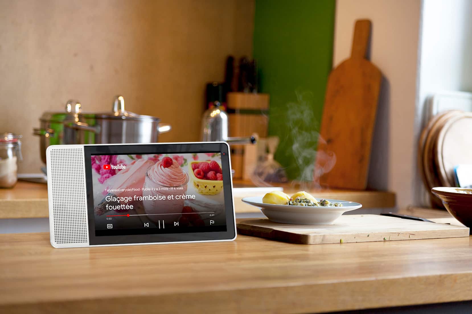 Votre télévision de cuisine