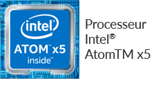 Logo Intel Atom X5
